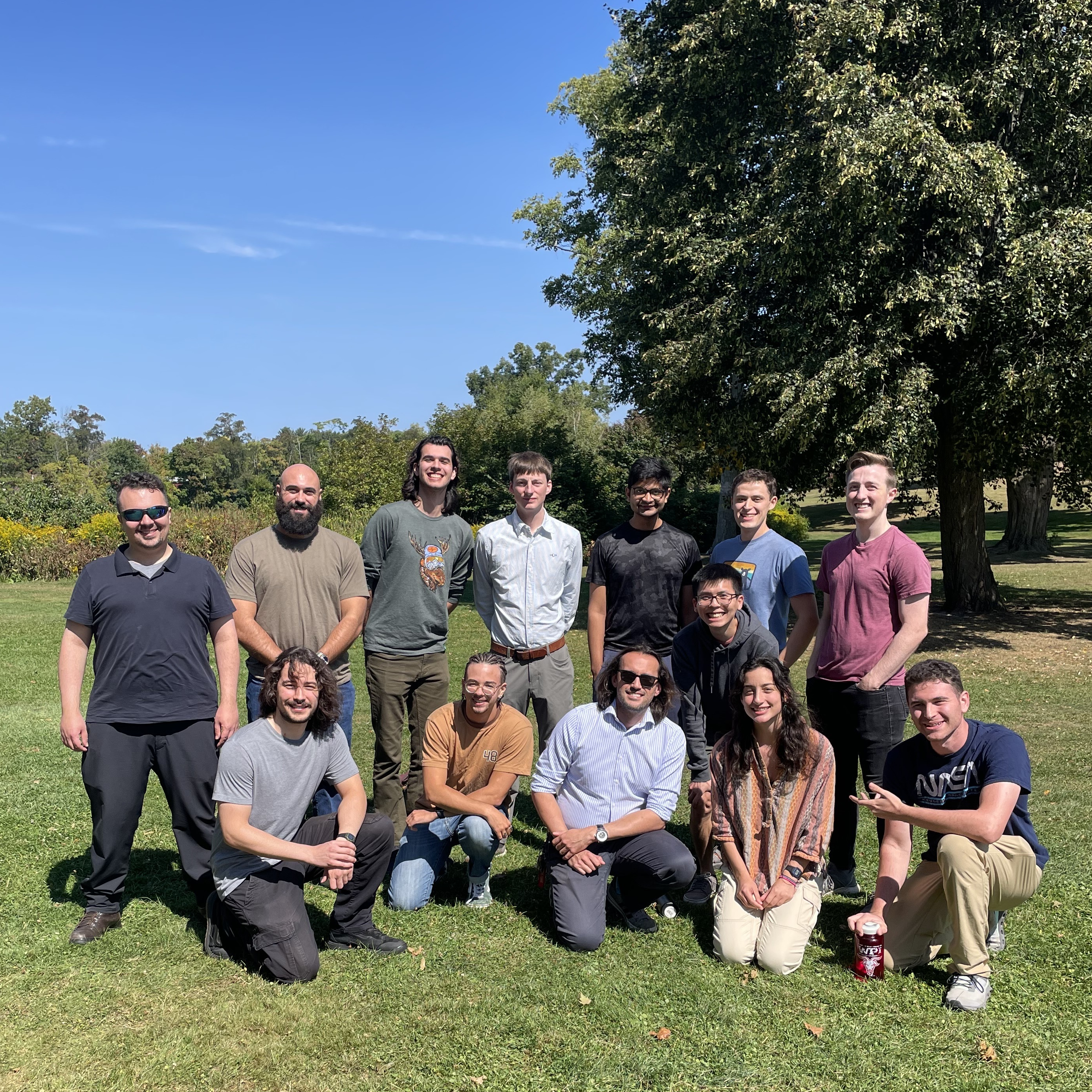 NEST Lab group photo during summer 2024