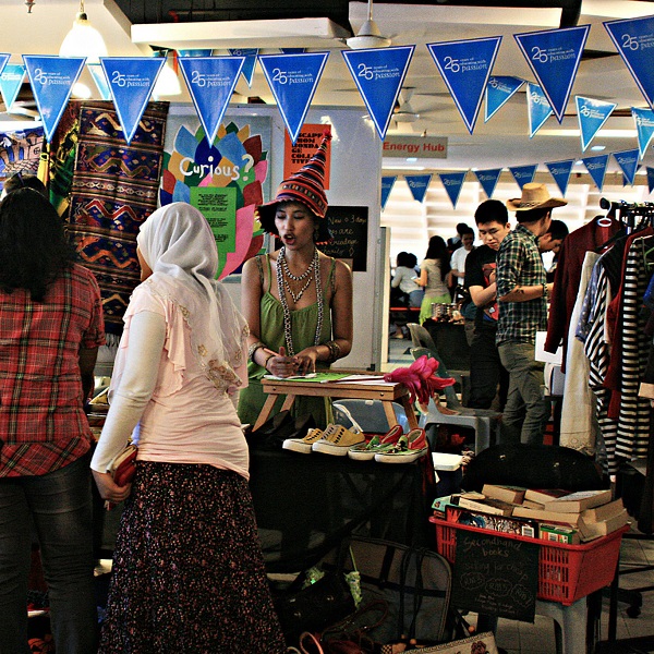 Our Halloween bazaar event - titled 'Halloween Bazaargh!'